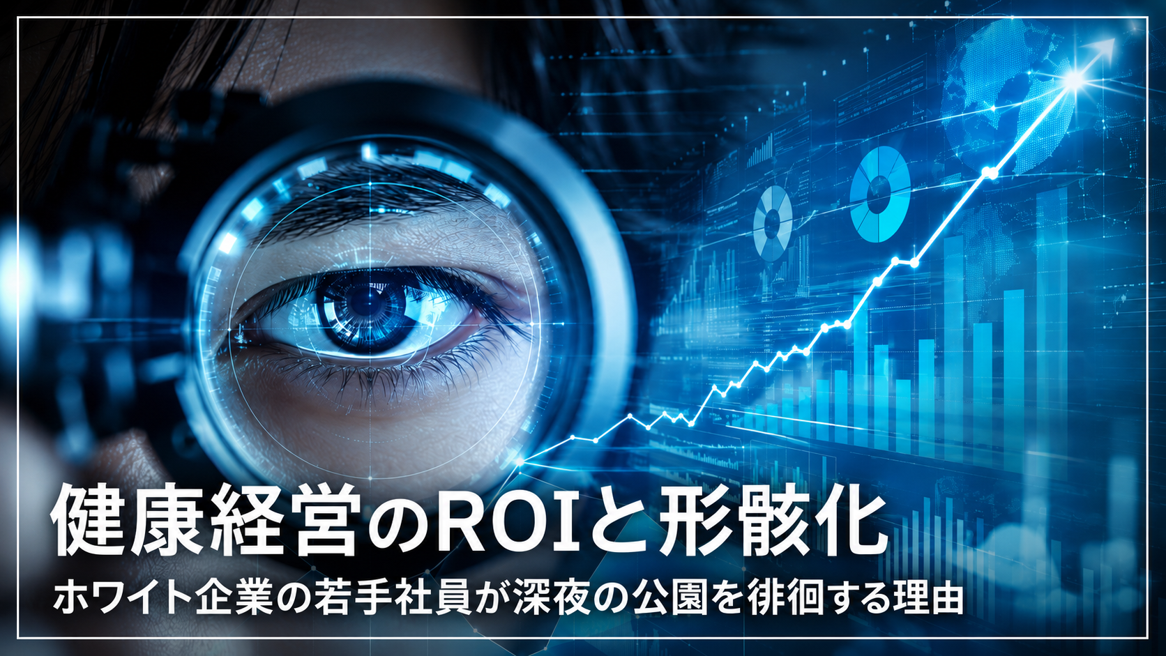 健康経営のROIと形骸化｜ホワイト企業の若手社員が深夜の公園を徘徊する理由
