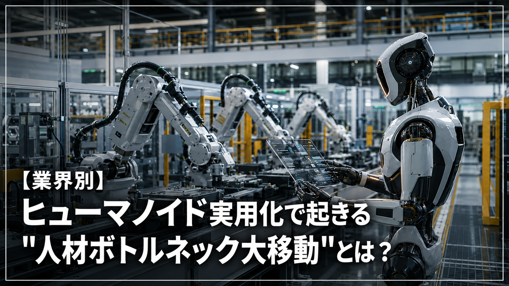 ヒューマノイド実用化で起きる